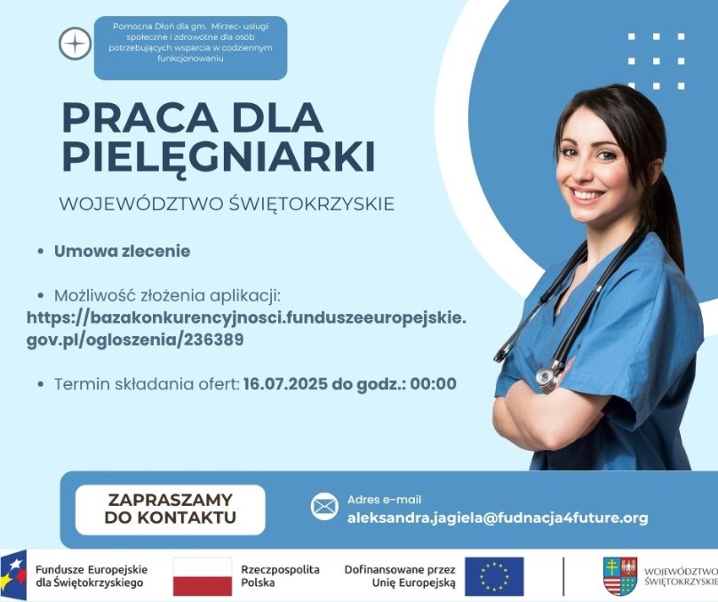 Praca dla pielęgniarki